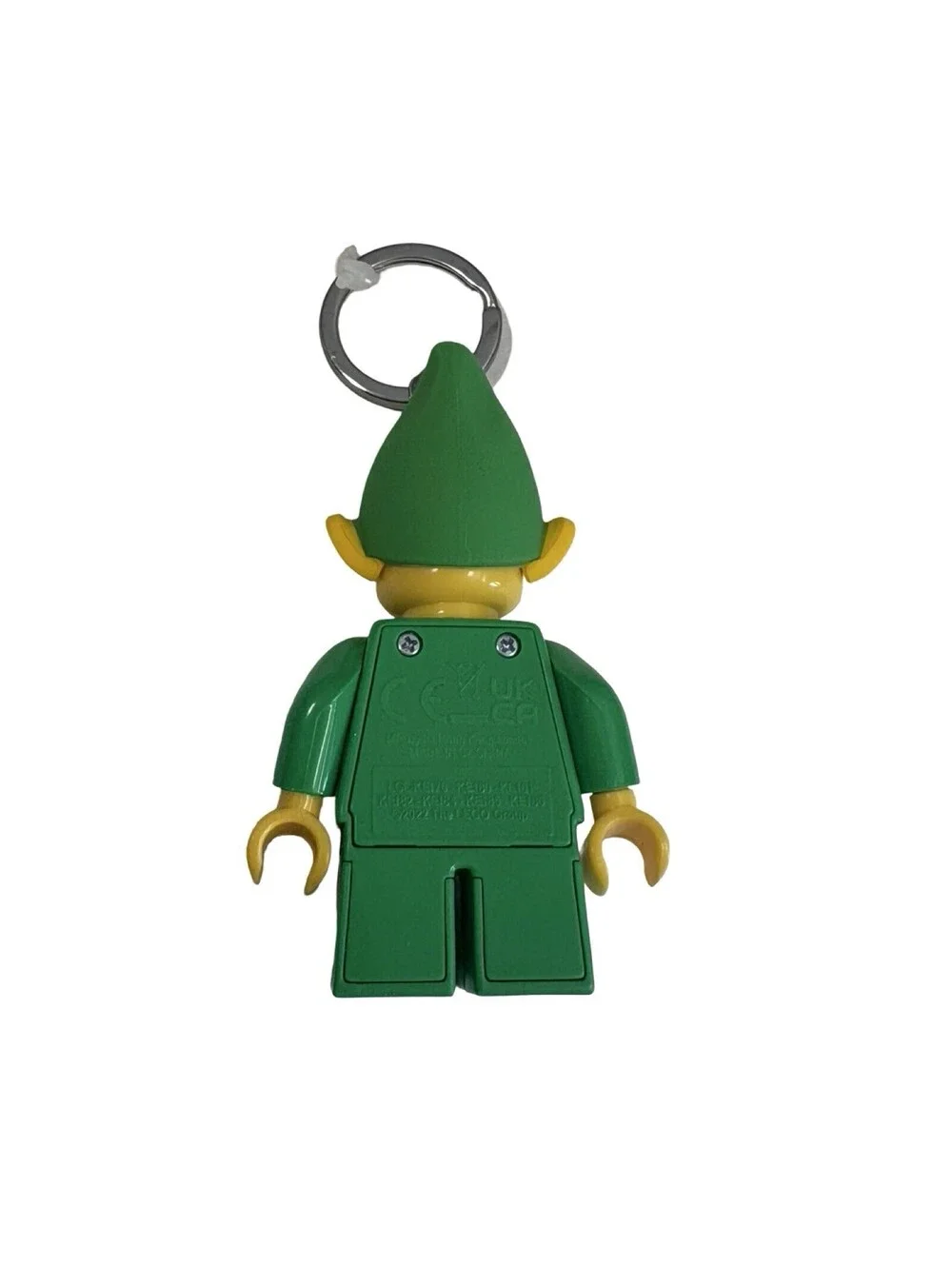 LEGO Christmas Elf Minifigure Key Chain Keychain